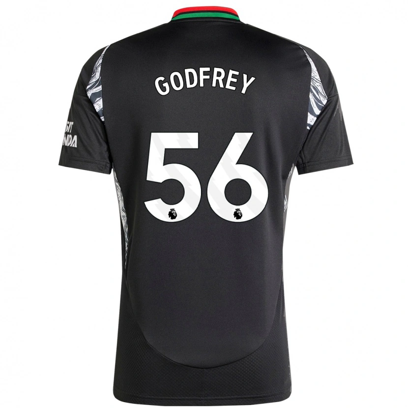 Danxen Kid Freya Godfrey #56 Black Away Jersey 2024/25 T-Shirt