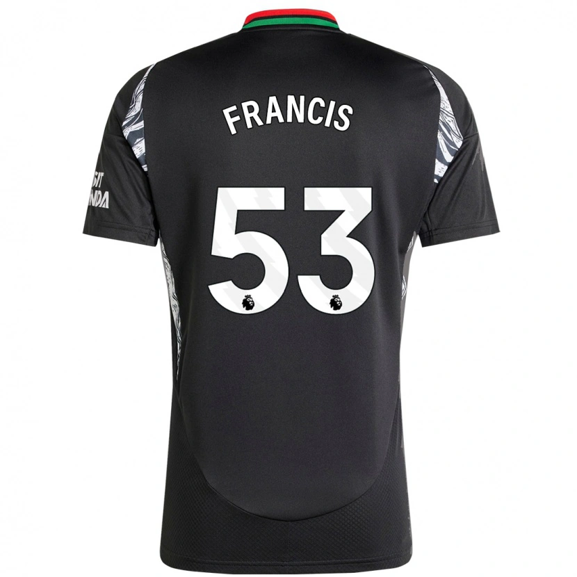 Danxen Kid Jack Henry-Francis #53 Black Away Jersey 2024/25 T-Shirt