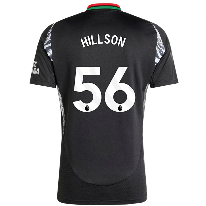 Danxen Kid James Hillson #56 Black Away Jersey 2024/25 T-Shirt