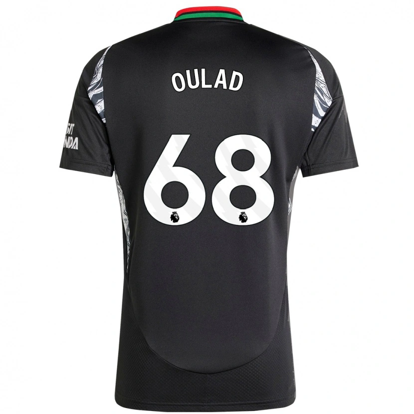 Danxen Kid Salah-Eddine Oulad M'hand #68 Black Away Jersey 2024/25 T-Shirt