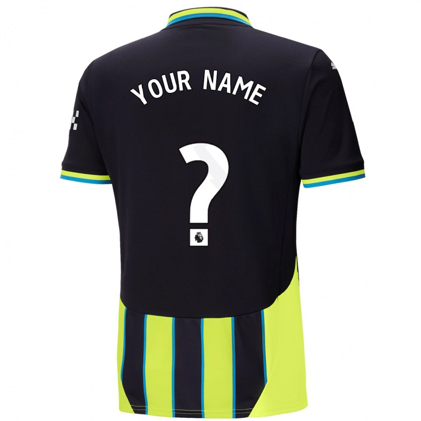 Danxen Kid Your Name #0 Blue Yellow Away Jersey 2024/25 T-Shirt