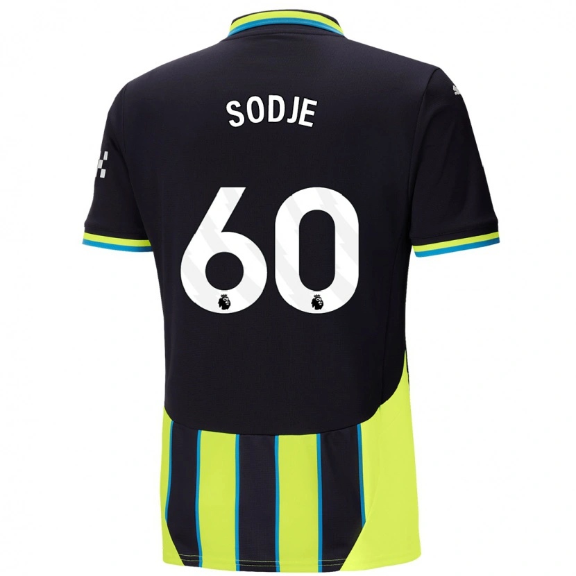 Danxen Kid Tai Sodje #60 Blue Yellow Away Jersey 2024/25 T-Shirt