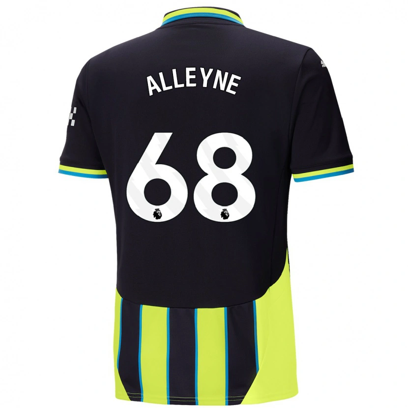 Danxen Kid Max Alleyne #68 Blue Yellow Away Jersey 2024/25 T-Shirt