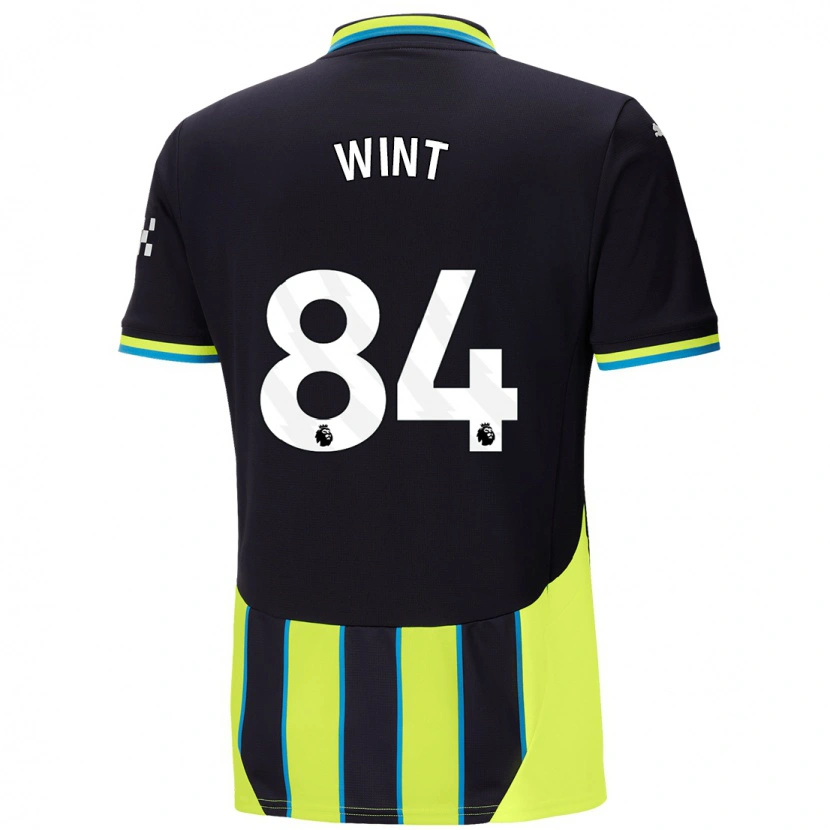 Danxen Kid Jack Wint #84 Blue Yellow Away Jersey 2024/25 T-Shirt