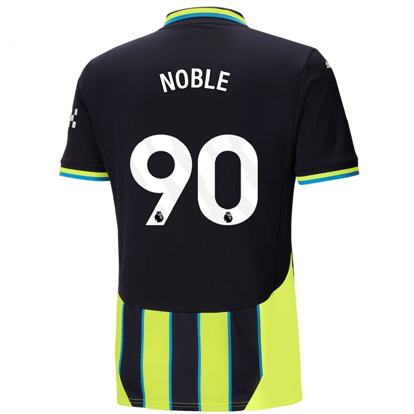 Danxen Kid Kian Noble #90 Blue Yellow Away Jersey 2024/25 T-Shirt