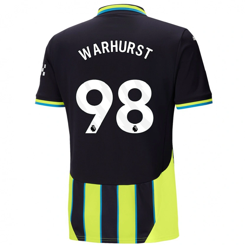 Danxen Kid Matty Warhurst #98 Blue Yellow Away Jersey 2024/25 T-Shirt