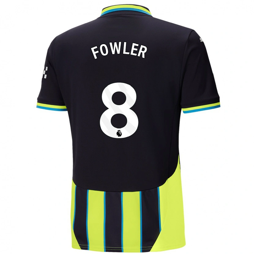 Danxen Kid Mary Fowler #8 Blue Yellow Away Jersey 2024/25 T-Shirt