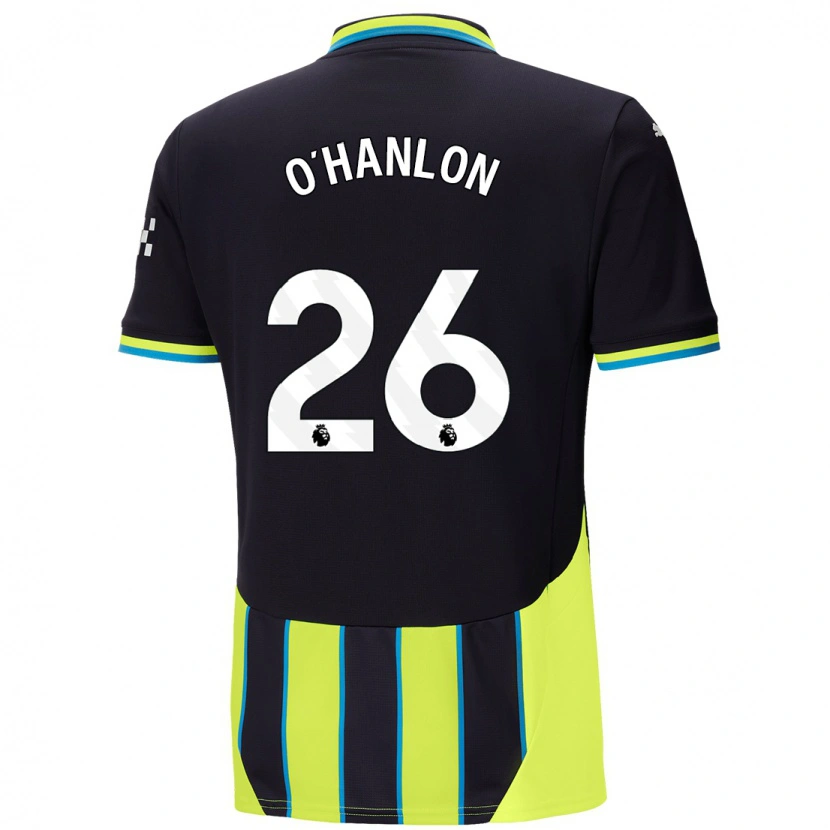 Danxen Kid Tara O'hanlon #26 Blue Yellow Away Jersey 2024/25 T-Shirt