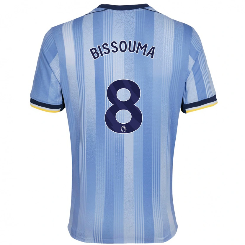 Danxen Kid Yves Bissouma #8 Light Blue Away Jersey 2024/25 T-Shirt