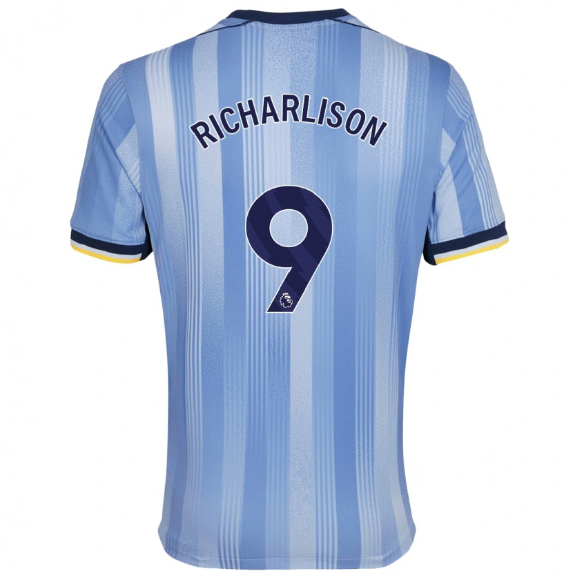 Danxen Kid Richarlison #9 Light Blue Away Jersey 2024/25 T-Shirt