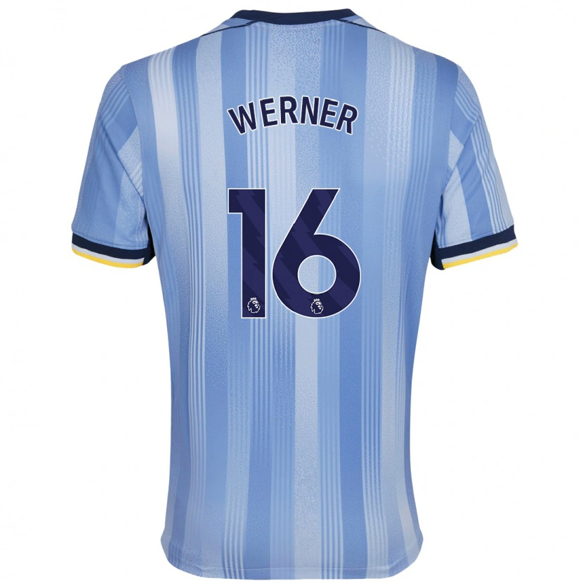 Danxen Kid Timo Werner #16 Light Blue Away Jersey 2024/25 T-Shirt