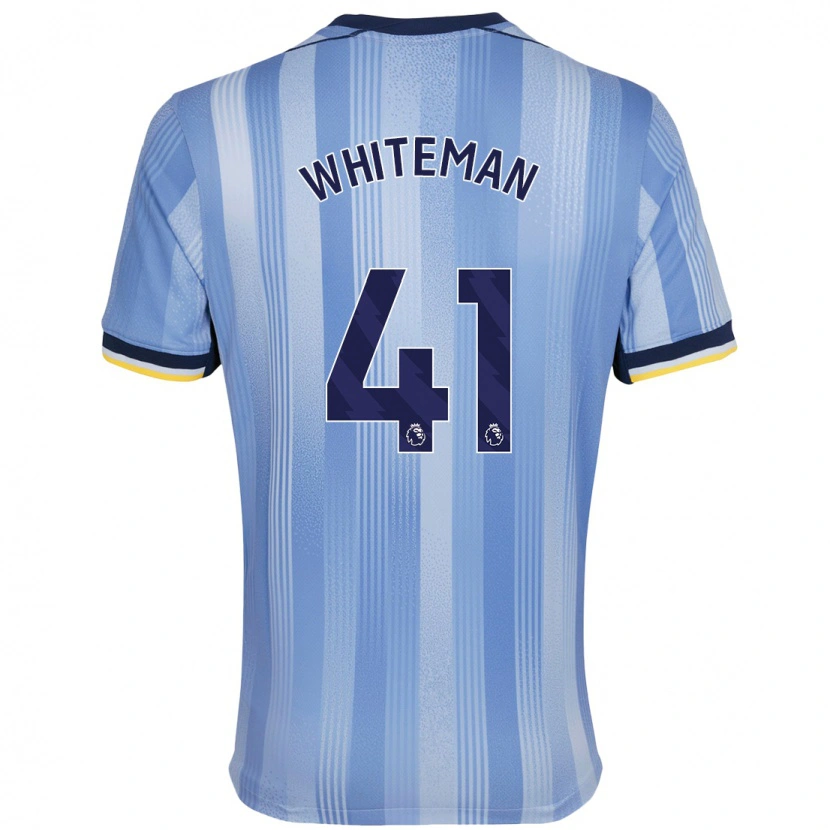 Danxen Kid Alfie Whiteman #41 Light Blue Away Jersey 2024/25 T-Shirt