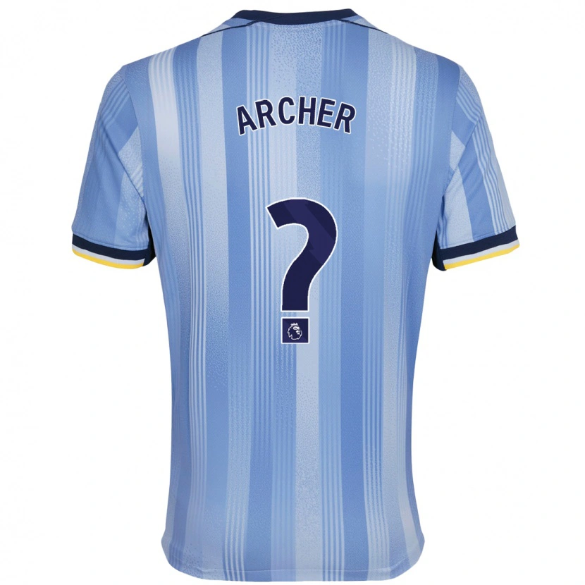 Danxen Kid Samual Archer #0 Light Blue Away Jersey 2024/25 T-Shirt