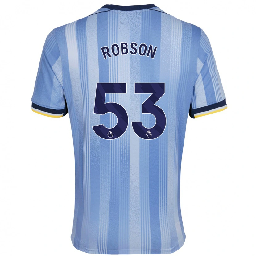 Danxen Kid Max Robson #53 Light Blue Away Jersey 2024/25 T-Shirt