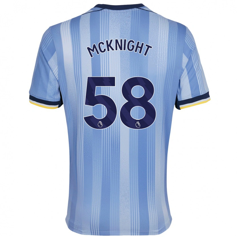 Danxen Kid Maxwell Mcknight #58 Light Blue Away Jersey 2024/25 T-Shirt