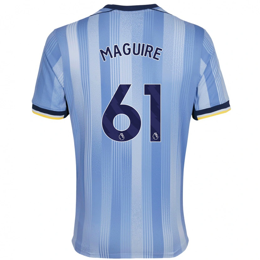 Danxen Kid Aaron Maguire #61 Light Blue Away Jersey 2024/25 T-Shirt