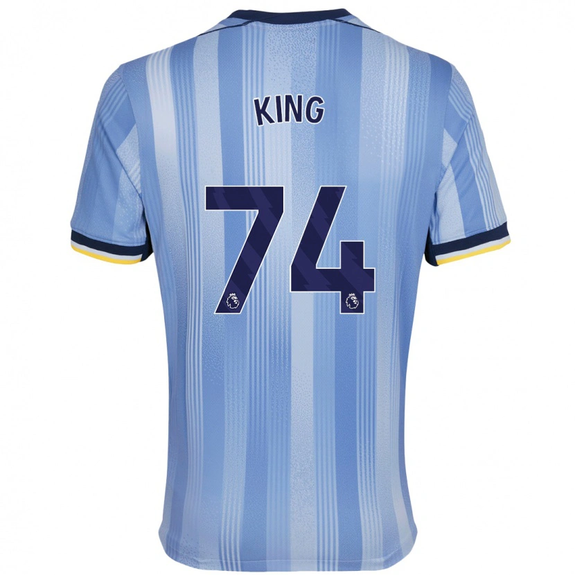 Danxen Kid Maeson King #74 Light Blue Away Jersey 2024/25 T-Shirt