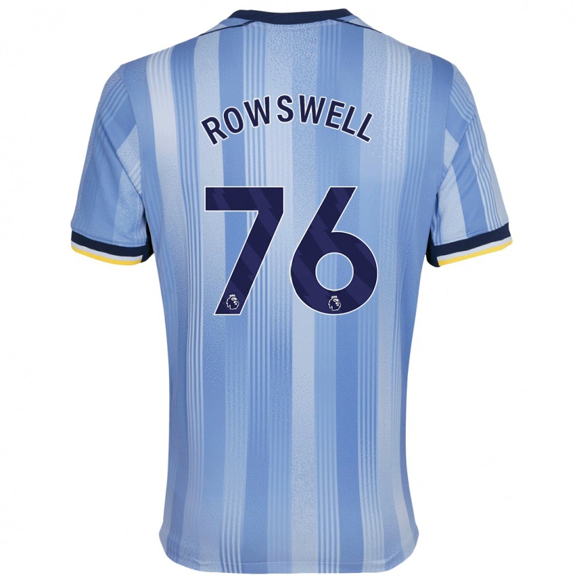 Danxen Kid James Rowswell #76 Light Blue Away Jersey 2024/25 T-Shirt