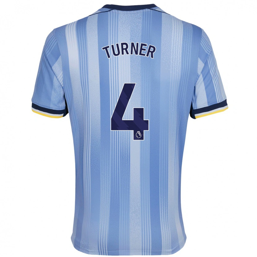 Danxen Kid Amy Turner #4 Light Blue Away Jersey 2024/25 T-Shirt