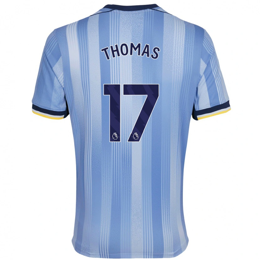 Danxen Kid Martha Thomas #17 Light Blue Away Jersey 2024/25 T-Shirt