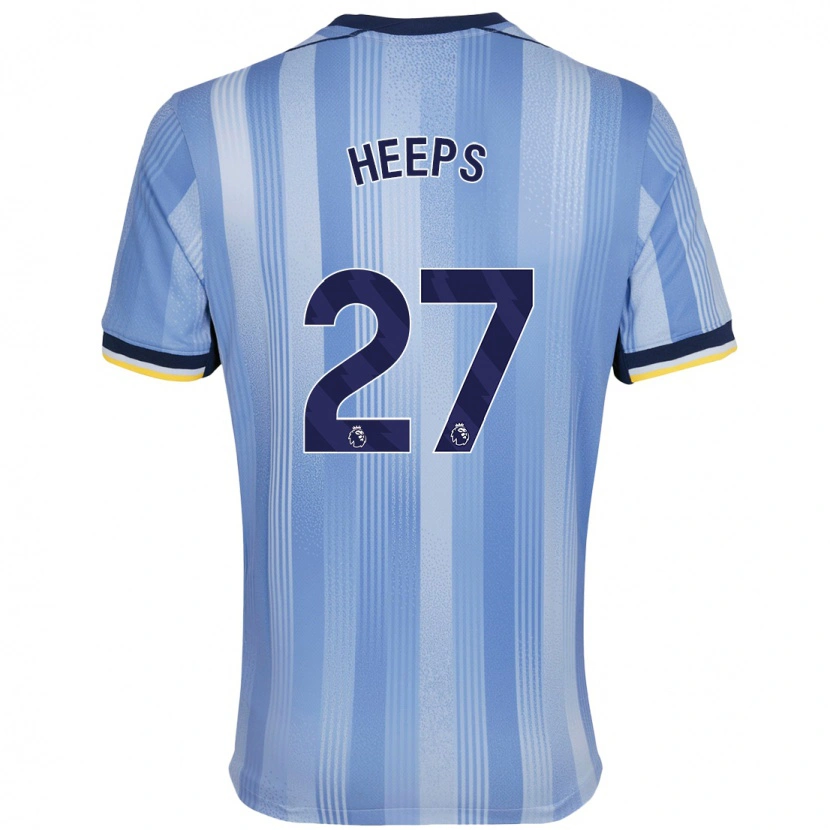 Danxen Kid Eleanor Heeps #27 Light Blue Away Jersey 2024/25 T-Shirt