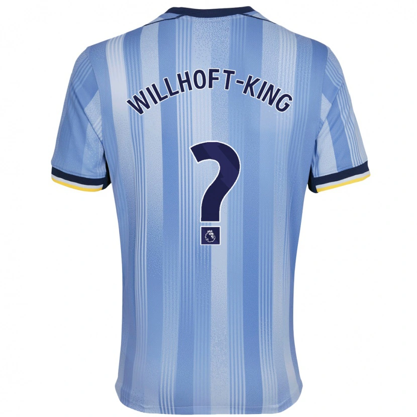 Danxen Kid Han Willhoft-King #0 Light Blue Away Jersey 2024/25 T-Shirt