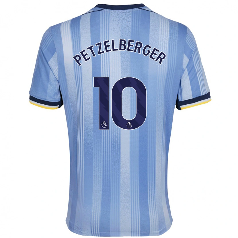 Danxen Kid Ramona Petzelberger #10 Light Blue Away Jersey 2024/25 T-Shirt