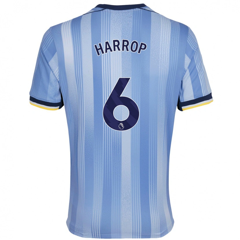 Danxen Kid Kerys Harrop #6 Light Blue Away Jersey 2024/25 T-Shirt