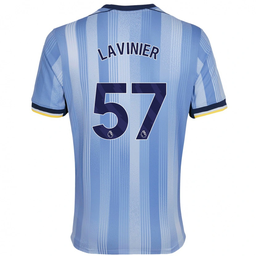 Danxen Kid Marcel Lavinier #57 Light Blue Away Jersey 2024/25 T-Shirt