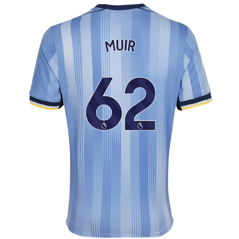 Danxen Kid Marqes Muir #62 Light Blue Away Jersey 2024/25 T-Shirt