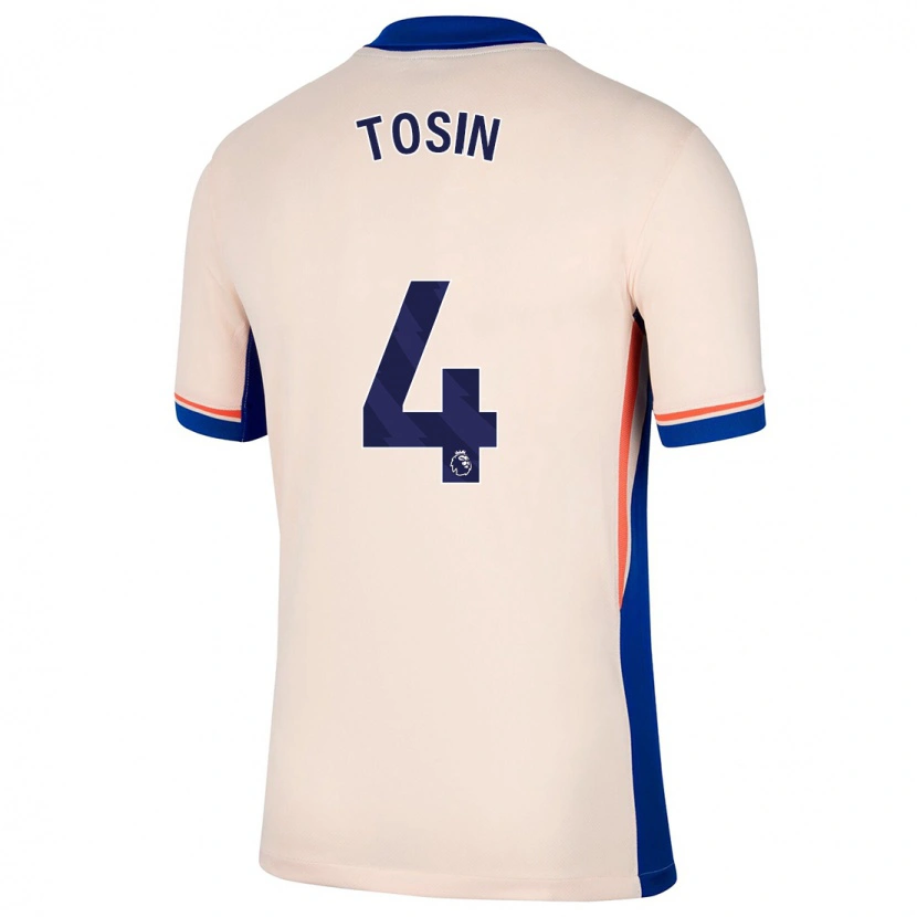 Danxen Kid Tosin Adarabioyo #4 Light Beige Away Jersey 2024/25 T-Shirt