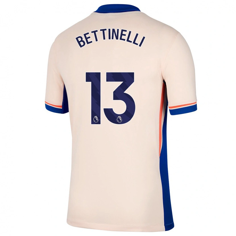 Danxen Kid Marcus Bettinelli #13 Light Beige Away Jersey 2024/25 T-Shirt