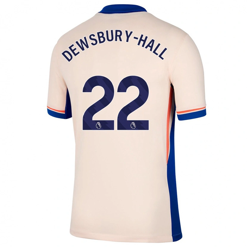 Danxen Kid Kiernan Dewsbury-Hall #22 Light Beige Away Jersey 2024/25 T-Shirt