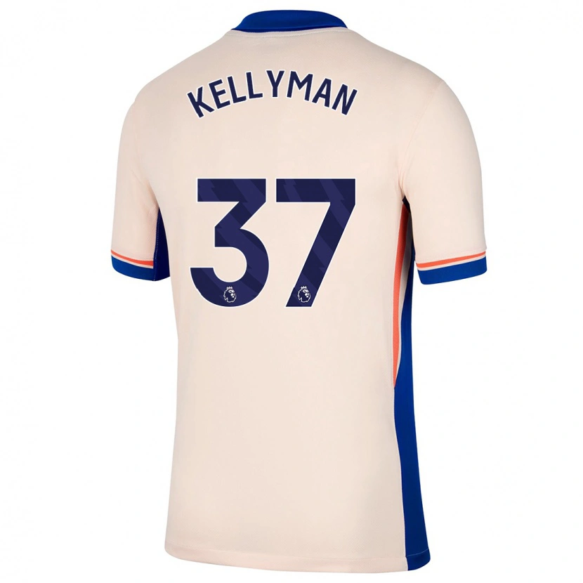 Danxen Kid Omari Kellyman #37 Light Beige Away Jersey 2024/25 T-Shirt