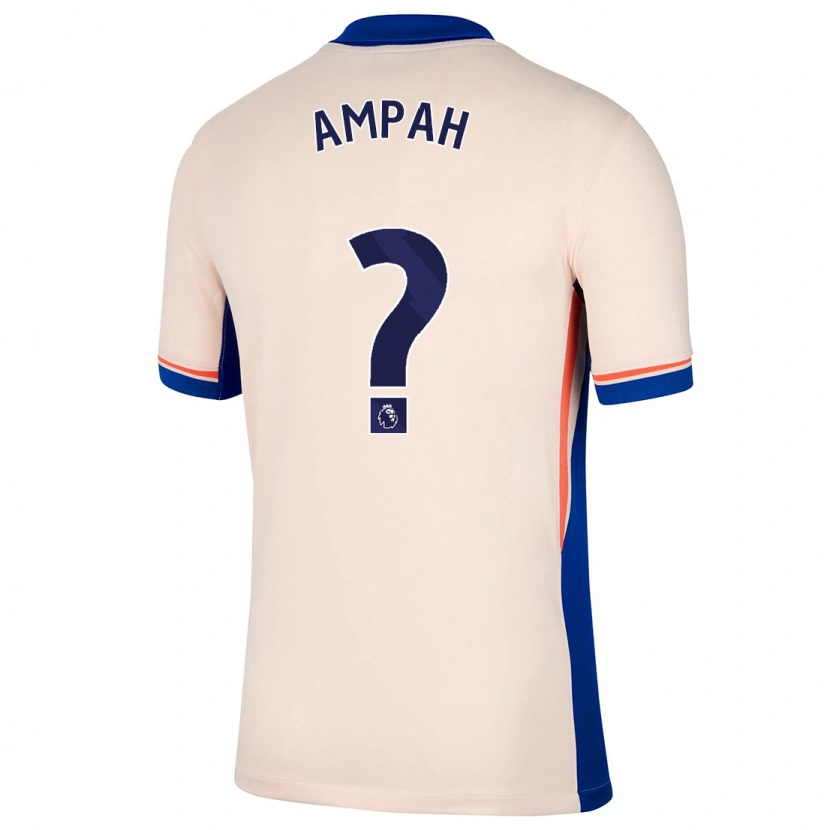 Danxen Kid Ato Ampah #0 Light Beige Away Jersey 2024/25 T-Shirt