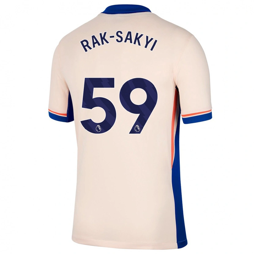 Danxen Kid Sam Rak-Sakyi #59 Light Beige Away Jersey 2024/25 T-Shirt