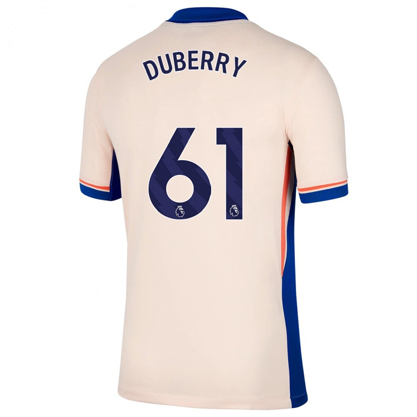 Danxen Kid Zain Silcott-Duberry #61 Light Beige Away Jersey 2024/25 T-Shirt