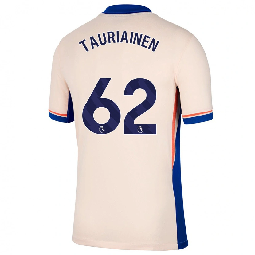 Danxen Kid Jimi Tauriainen #62 Light Beige Away Jersey 2024/25 T-Shirt