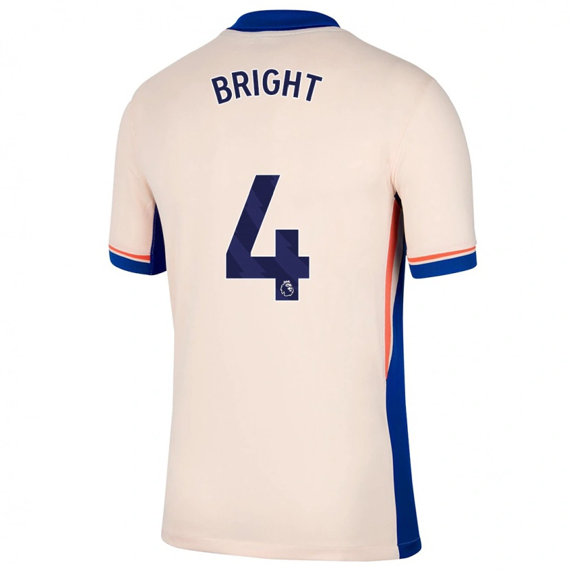 Danxen Kid Millie Bright #4 Light Beige Away Jersey 2024/25 T-Shirt