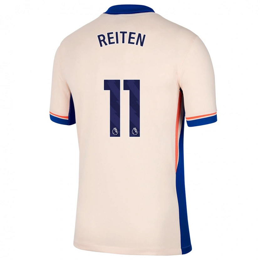 Danxen Kid Guro Reiten #11 Light Beige Away Jersey 2024/25 T-Shirt