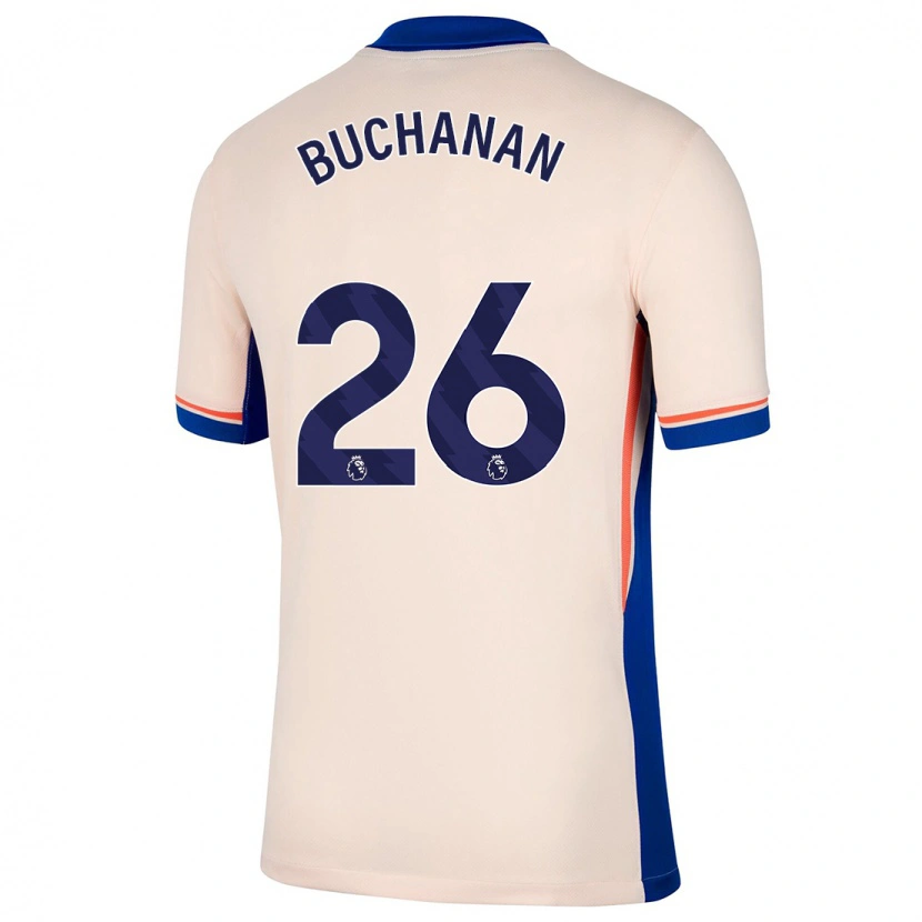 Danxen Kid Kadeisha Buchanan #26 Light Beige Away Jersey 2024/25 T-Shirt