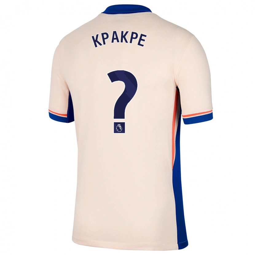 Danxen Kid Alex Kpakpe #0 Light Beige Away Jersey 2024/25 T-Shirt