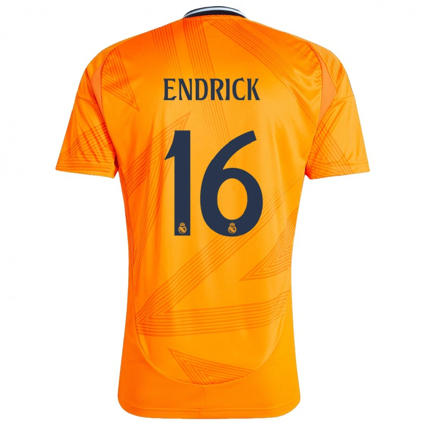 Danxen Kid Endrick #16 Orange Away Jersey 2024/25 T-Shirt