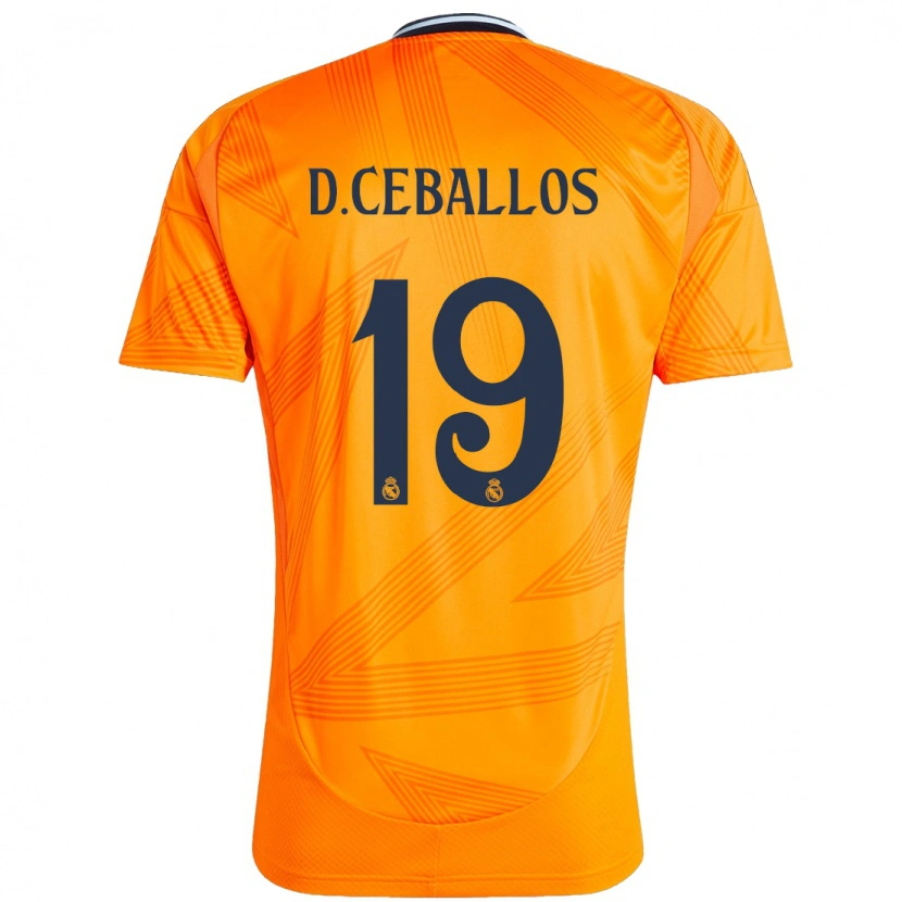 Danxen Kid Dani Ceballos #19 Orange Away Jersey 2024/25 T-Shirt