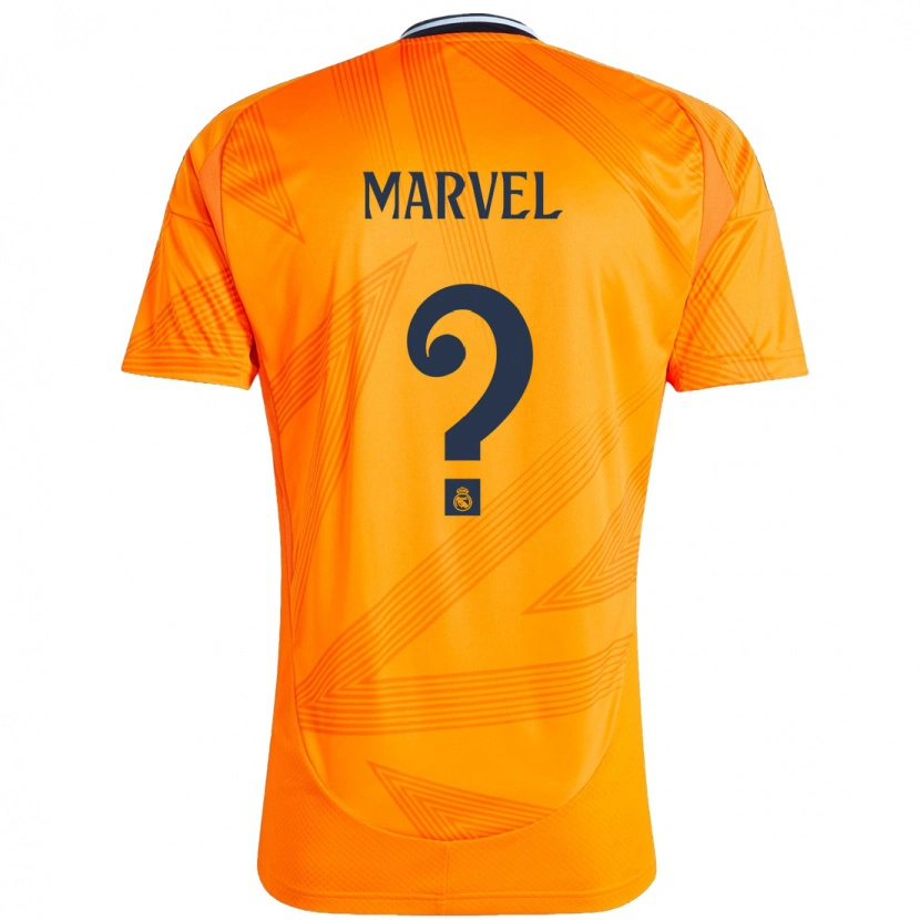 Danxen Kid Marvel #0 Orange Away Jersey 2024/25 T-Shirt