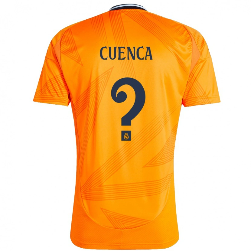 Danxen Kid David Cuenca #0 Orange Away Jersey 2024/25 T-Shirt