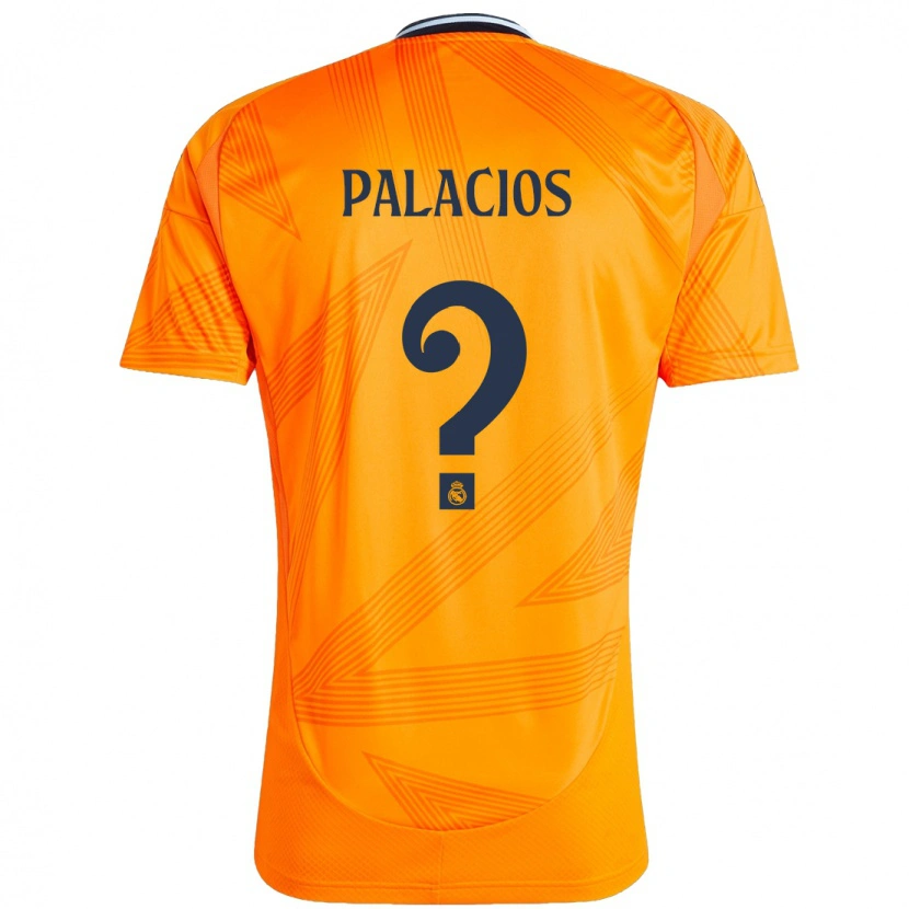 Danxen Kid César Palacios #0 Orange Away Jersey 2024/25 T-Shirt