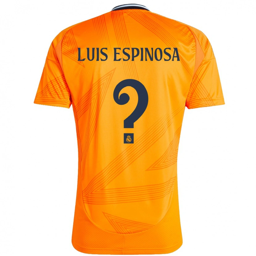 Danxen Kid José Luis Espinosa #0 Orange Away Jersey 2024/25 T-Shirt