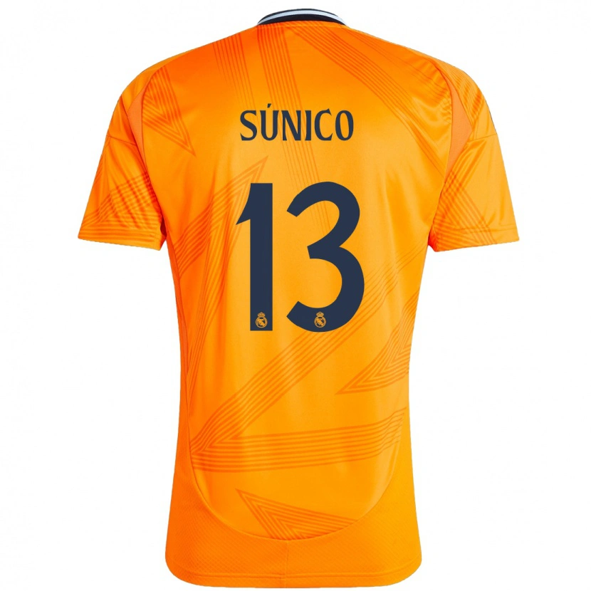 Danxen Kid Guille Súnico #13 Orange Away Jersey 2024/25 T-Shirt