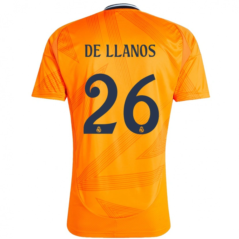 Danxen Kid Hugo De Llanos #26 Orange Away Jersey 2024/25 T-Shirt